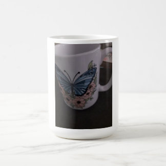 butterfly floral mug koffiemok