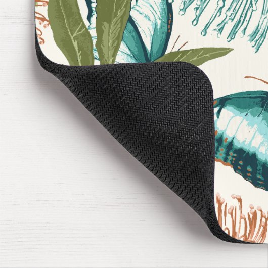 Butterfly Floral Muismat (Hoek)