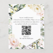 Butterfly Floral Quinceanera foto Sla de datum op (Achterkant)