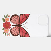 Butterfly & Floral Quote Esthetisch – iPhone Case-Mate iPhone Case (Achterkant (horizontaal))