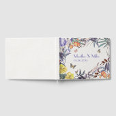 Butterfly Floral Wedding Guest Book Gastenboek (Volledig)
