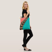 Butterfly Flow Abstract Tank Top Tote Bag (Op model)