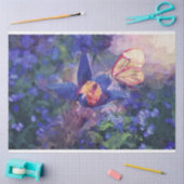 Butterfly Flowers Decoupage Tissue Paper Tissuepapier (Craft)