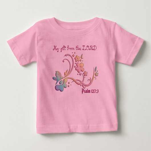 Butterfly Flowers Tutu Bodysuit (Voorkant)