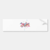 Butterfly Flute Bumpersticker (Voorkant)