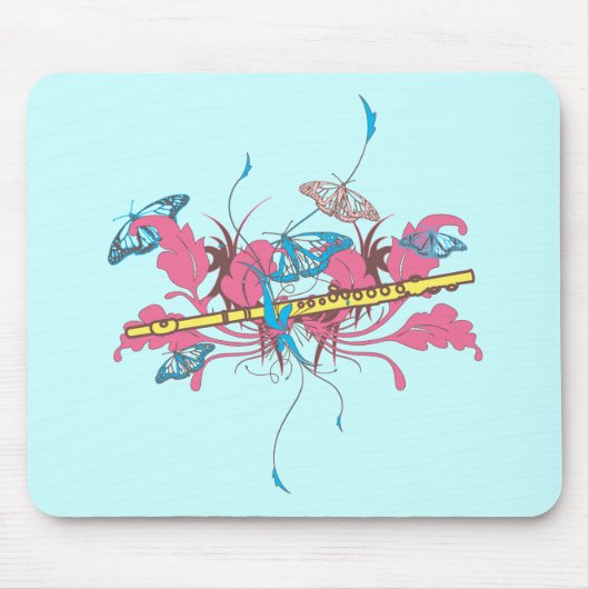 Butterfly Flute Muismat (Voorkant)