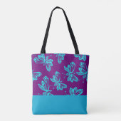 Butterfly Flutter Canvas tas (Achterkant)