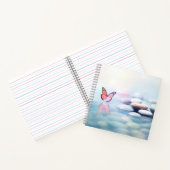 Butterfly Forest Natuur Serene Tranquil Notitieboek (Binnen)