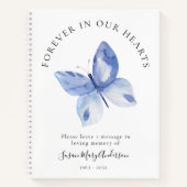 Butterfly Forever in ons hartenhandboek Notitieboek (Voorkant)