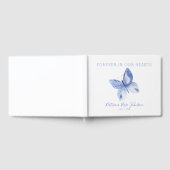 Butterfly Forever in Our Hearts Memorial Funeral Gastenboek (Volledig)