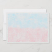 Butterfly Foto Girls Cute Kind Pink Birthday Party Kaart (Achterkant)