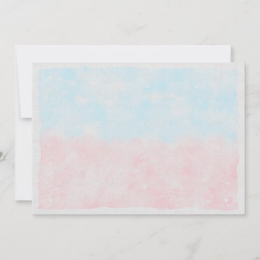 Butterfly Foto Girls Cute Kind Pink Birthday Party Kaart (Achterkant)