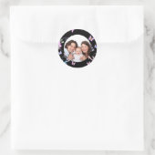 Butterfly/foto Ronde Sticker (Tas)