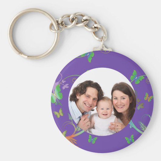 Butterfly/foto Sleutelhanger (Voorkant)