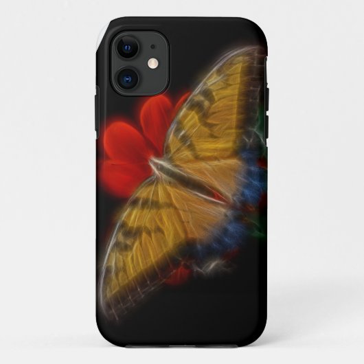 Butterfly Fractal Tiger Swallowtail Case-Mate iPhone Case (Achterkant)