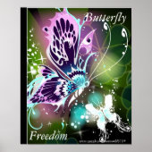 Butterfly Freedom Poster (Voorkant)