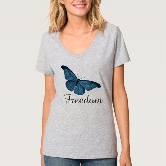 Butterfly Freedom T-shirt (Voorkant)