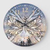 Butterfly Freedom wandklok (Voorkant)