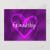 Butterfly Friendship Postage Briefkaart (Voorkant)