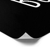 Butterfly Funny Butter With Wings Pun Dark BG Poster (Hoek)