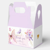 Butterfly Gable Box Garden Florence Baby Birthday Bedankdoosjes (Geopend)