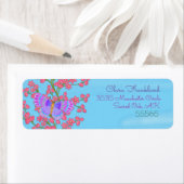 Butterfly Garden 3D Whimsey Etiket (Insitu)