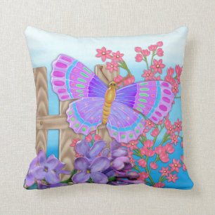 Butterfly Garden 3D Whimsey Kussen