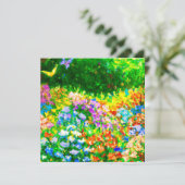 Butterfly Garden— 5,25 x 5,25 gevouwen kaart (Staand voorkant)