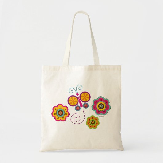 Butterfly Garden Bag Tote Bag (Voorkant)