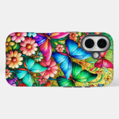 Butterfly Garden Bliss Case-Mate iPhone Case (Achterkant (horizontaal))