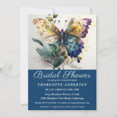  butterfly Garden Bridal Shower Kaart (Voorkant)