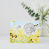 Butterfly Garden Briefkaart (Staand voorkant)
