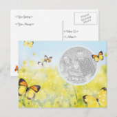 Butterfly Garden Briefkaart (Voorkant / Achterkant)