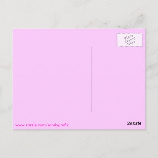 Butterfly Garden Briefkaarten (Achterkant)