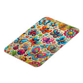 Butterfly Garden Cartoon Magneet (Linkerzijde)