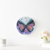 Butterfly Garden Fantasy Clock Ronde Klok (Huis)