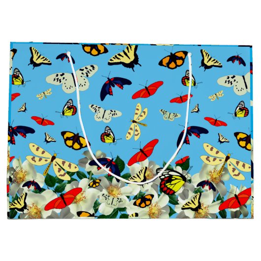 Butterfly Garden Groot Cadeauzakje (Achterkant)