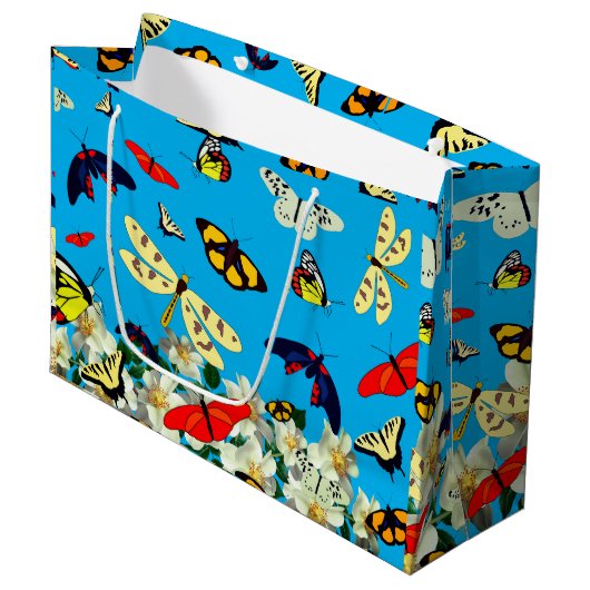 Butterfly Garden Groot Cadeauzakje (Voorkant Gekanteld)