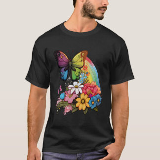 Butterfly Garden Insect Pretty T-shirt