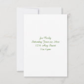 Butterfly Garden Kaart (Achterkant)