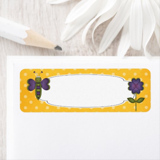 Butterfly Garden Label (Insitu)