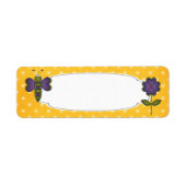 Butterfly Garden Label (Voorkant)
