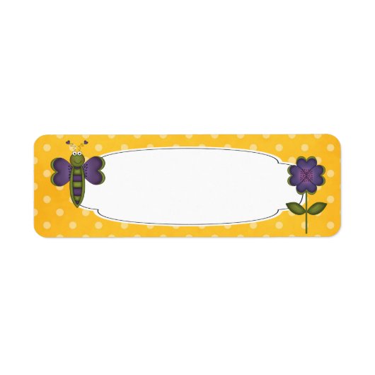 Butterfly Garden Label (Voorkant)