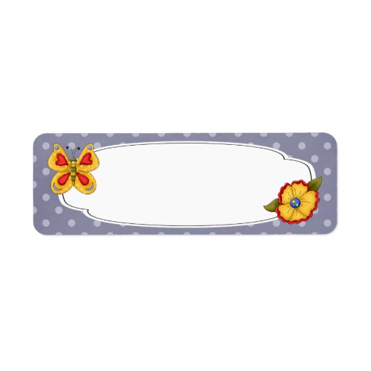 Butterfly Garden Label (Voorkant)