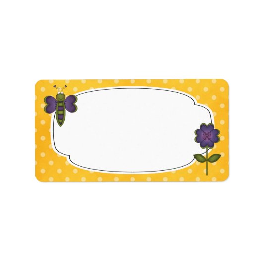 Butterfly Garden Label (Voorkant)