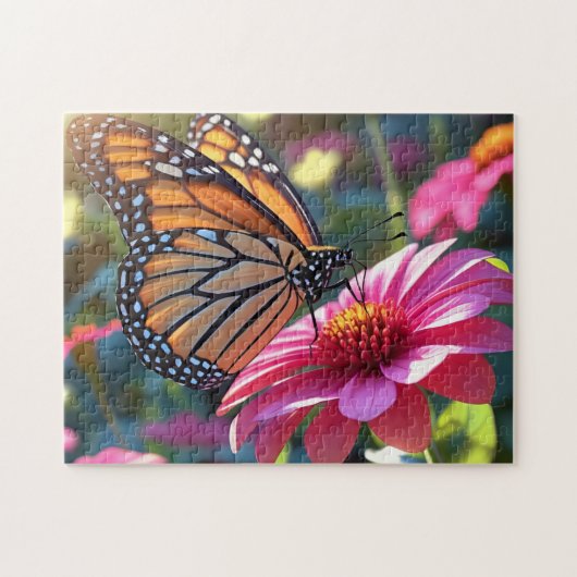 Butterfly Garden Legpuzzel (Horizontaal)