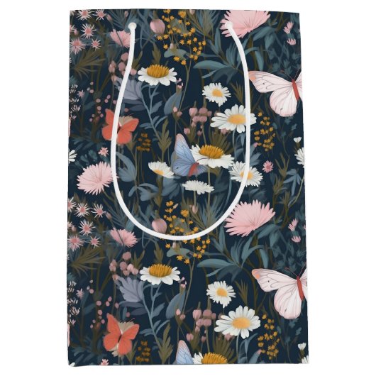 Butterfly Garden Medium Cadeauzakje (Voorkant)