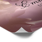 Butterfly Garden Memorial Welkomstbord Poster (Hoek)