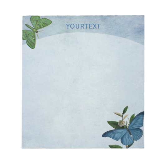 Butterfly Garden Notitieblok (Voorkant)