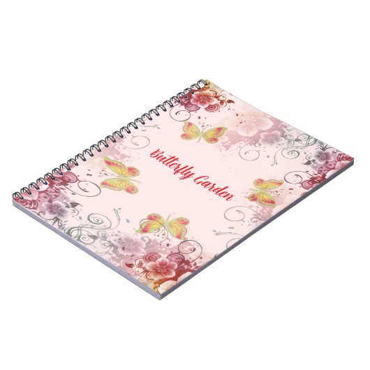 Butterfly Garden Notitieboek (Linkerzijde)